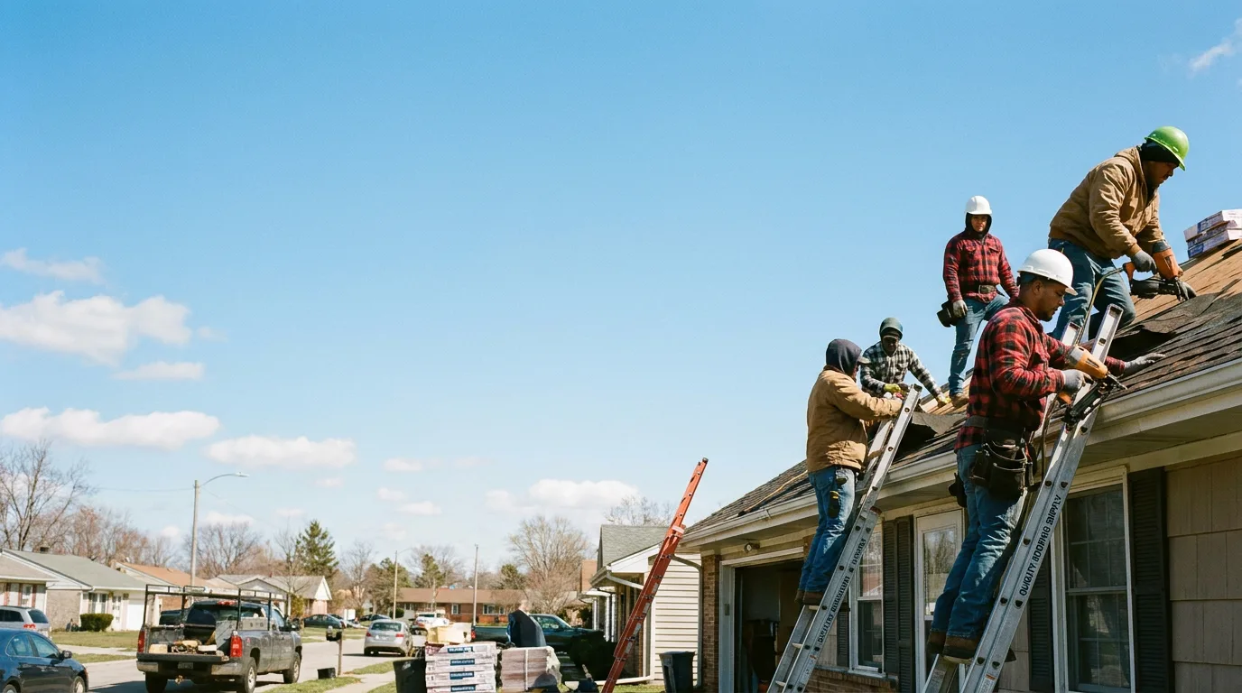 Roofing in Bowersville, OH near me